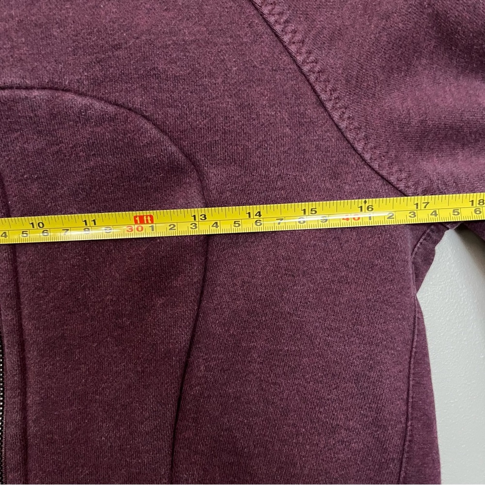 Lululemon Pleat to Street Purple Full Zip Hoodie Jacket with Pull Tag - Picture 16 of 16